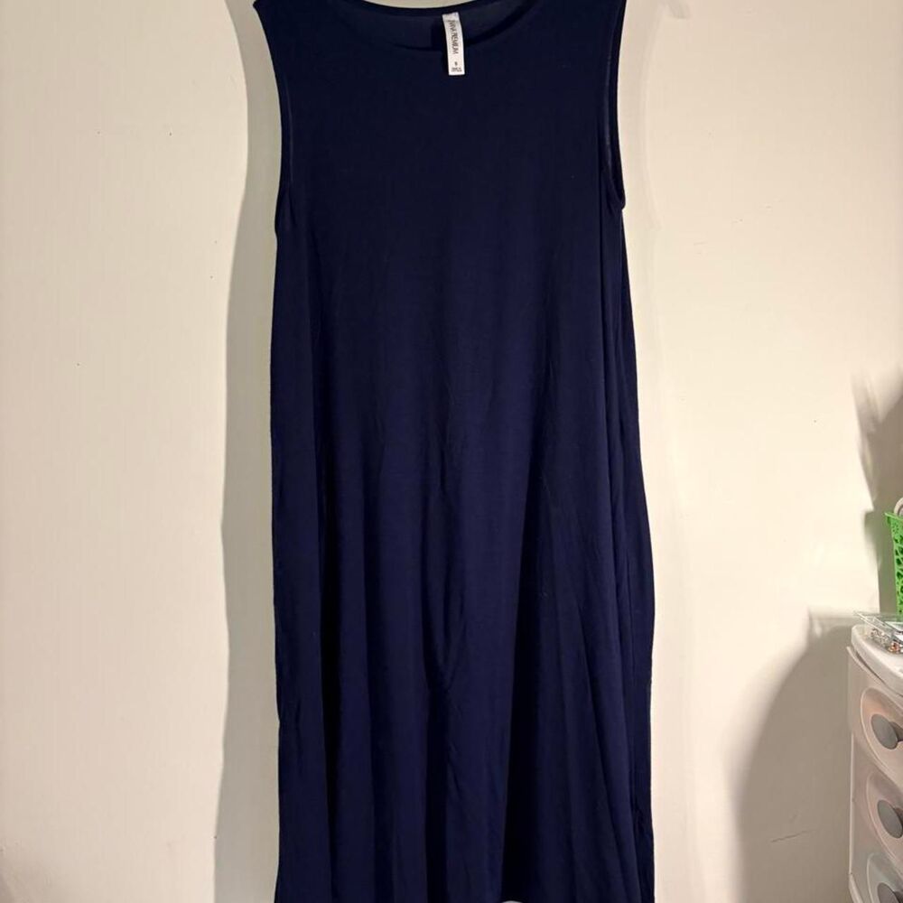 Zenana Women's Navy and Blue Dress